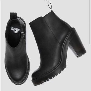 Doc Martens Magdalena Heeled Boots.